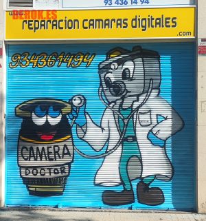 graffiti persiana fotografia reparacion camaras digitales camera doctor